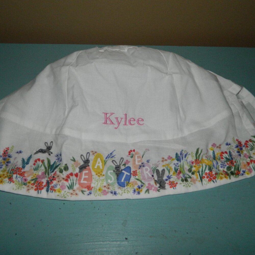 Pottery Barn Kids x Rifle Paper Co Landscape Basket Liner "Kylee" (L-51)